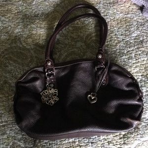 Brighton Dark Brown cute handbag. Nice details